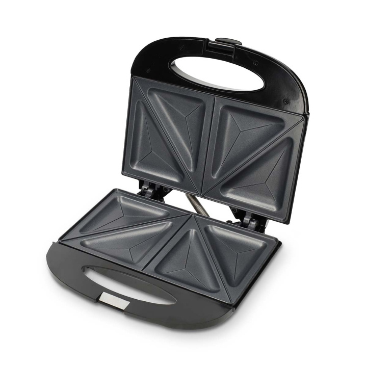 MELISSA Sandwichmaskine | 750 W | Sandwichplader | Automatisk temperaturkontrol | Non-stick belægning | Sort i gruppen HJEM, HUS & HAVE / Husholdningsapparater / Brødristere & Sandwich Makers hos TP E-commerce Nordic AB (D34930)