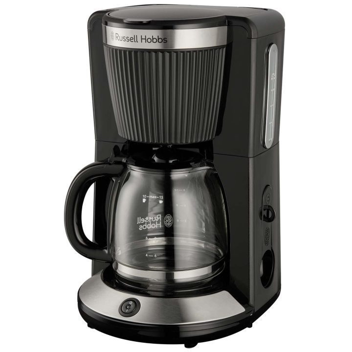 Russell Hobbs Kaffebryggare Brontë Svart 1,25L i gruppen HJEM, HUS & HAVE / Husholdningsapparater / Kaffe og espresso / Kaffemaskiner hos TP E-commerce Nordic AB (D34967)