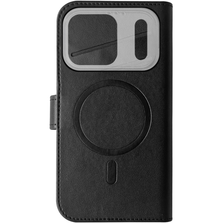 Celly Wallet Case MagSafe-kompatibel iPhone 17 Pro Max Svart i gruppen SMARTPHONES & TABLETS / Mobil Beskyttelse / Apple / iPhone 17 hos TP E-commerce Nordic AB (D35014)