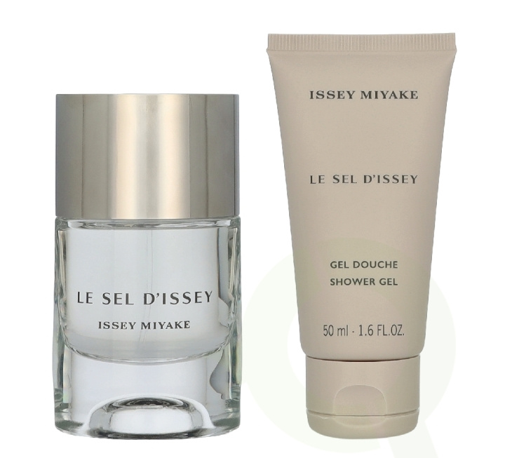 Issey Miyake Le Sel D\'Issey Giftset 100 ml Edt Spray 50ml/Shower Gel 50ml i gruppen SKØNHED & HELSE / Gaveæske / Gaveæske til hende hos TP E-commerce Nordic AB (D35205)