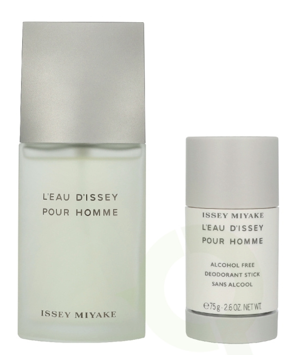 Issey Miyake L\'Eau D\'Issey Pour Homme Giftset 150 ml Edt Spray 75ml/Deo Stick 75gr i gruppen SKØNHED & HELSE / Duft & Parfume / Parfume / Parfume til ham hos TP E-commerce Nordic AB (D35207)