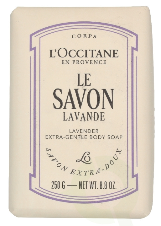 L\'Occitane Extra-Gentle Body Soap With Shea Butter 250 g Lavender i gruppen SKØNHED & HELSE / Hudpleje / Kropspleje / Body lotion hos TP E-commerce Nordic AB (D35232)