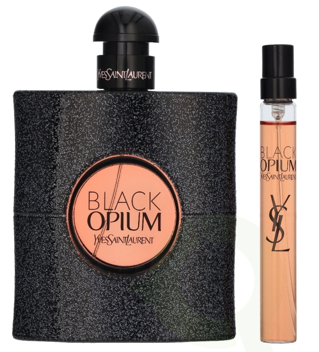Yves Saint Laurent YSL Black Opium Giftset 100 ml Edp Spray 90ml/Edp Spray 10ml i gruppen SKØNHED & HELSE / Gaveæske / Gaveæske til hende hos TP E-commerce Nordic AB (D35286)