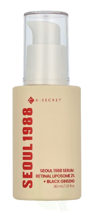 K-SECRET Seoul 1988 Serum Retinal Liposome 2% + Black Ginseng 30 ml i gruppen SKØNHED & HELSE / Hudpleje / Ansigt / Hudserum hos TP E-commerce Nordic AB (D35307)
