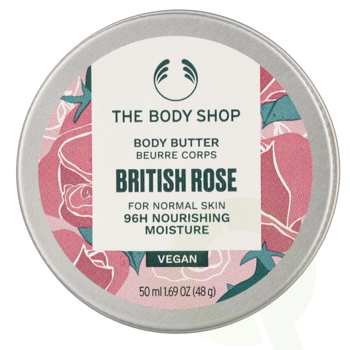 The Body Shop British Rose Body Butter 50 ml i gruppen SKØNHED & HELSE / Hudpleje / Kropspleje / Body lotion hos TP E-commerce Nordic AB (D35447)