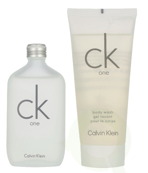 Calvin Klein CK One Giftset 150 ml Edt Spray 50ml/Shower Gel 100ml i gruppen SKØNHED & HELSE / Duft & Parfume / Parfume hos TP E-commerce Nordic AB (D35459)