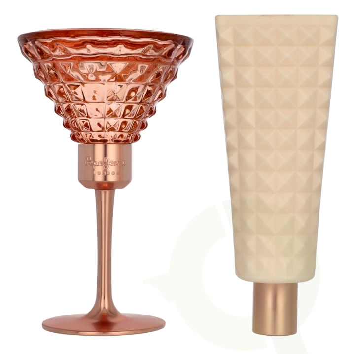 Pepe Jeans Life is Now For Her Giftset 160 ml Edp Spray 80ml/Body Lotion 80ml i gruppen SKØNHED & HELSE / Duft & Parfume / Parfume / Parfume til hende hos TP E-commerce Nordic AB (D35564)