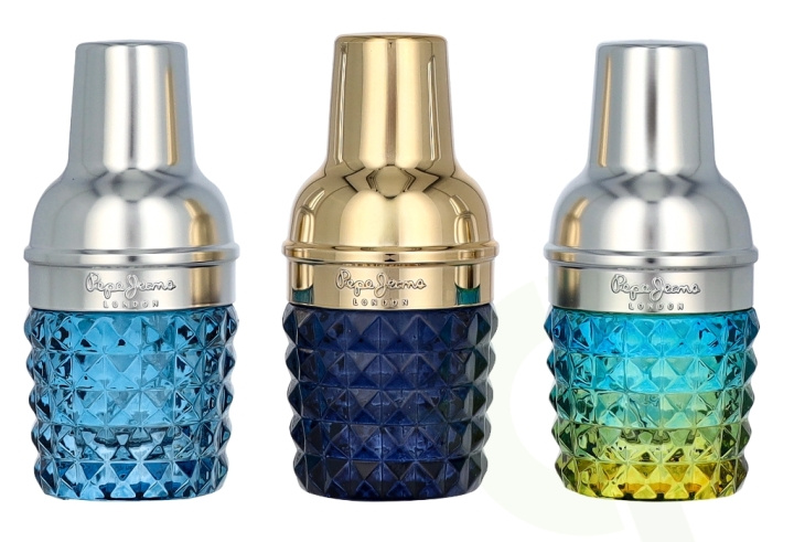 Pepe Jeans For Him Giftset 45 ml Life Is Now 15ml/Cocktail 15ml/Celebrate 15ml i gruppen SKØNHED & HELSE / Duft & Parfume / Parfume / Parfume til ham hos TP E-commerce Nordic AB (D35565)