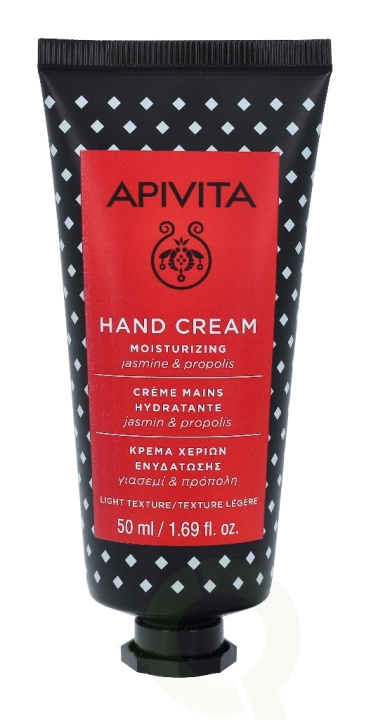 Apivita Light Mosturizing Hand Cream 50 ml Jasmine i gruppen SKØNHED & HELSE / Manicure / pedicure / Håndcreme hos TP E-commerce Nordic AB (D35569)