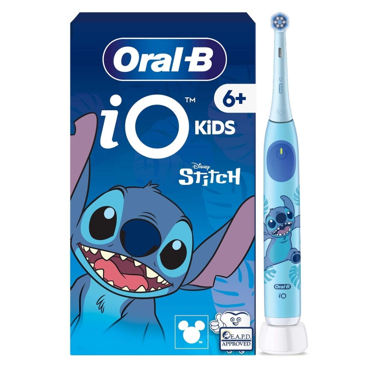 Oral B Eltandborste iO2 Kids 6+ Stitch i gruppen SKØNHED & HELSE / Oral pleje / Elektriske tandbørster hos TP E-commerce Nordic AB (D35625)