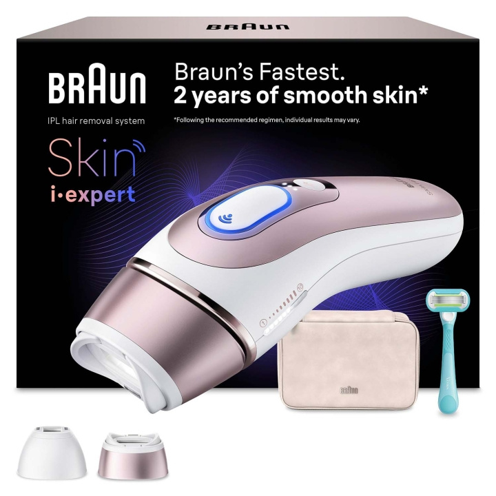 Braun IPL Skin i·expert, Hårborttagning Hemma, Med Gratis App, 2 Smarta Huvuden, PL7211 i gruppen SKØNHED & HELSE / Hår og styling / Hårfjerning / IPL og Laser hos TP E-commerce Nordic AB (D35643)