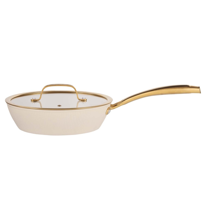 Maku Sautépanna Maku beige 24 cm 2,2 L i gruppen HJEM, HUS & HAVE / Køkkenredskaber / Stegepander hos TP E-commerce Nordic AB (D35654)