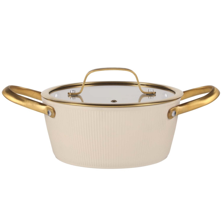 Maku Gryta Maku beige 20 cm 2,4 L i gruppen HJEM, HUS & HAVE / Køkkenredskaber / Gryder og kasseroller hos TP E-commerce Nordic AB (D35657)