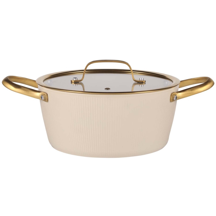 Maku Gryta Maku beige 24 cm 4,4 L i gruppen HJEM, HUS & HAVE / Køkkenredskaber / Gryder og kasseroller hos TP E-commerce Nordic AB (D35658)