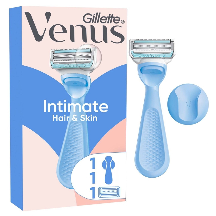 Gillette Venus Rakhyvel Intimate + 1st rakblad för Intimområdet i gruppen SKØNHED & HELSE / Hår og styling / Barbering og trimning / Barberskraber og tilbehør hos TP E-commerce Nordic AB (D35788)