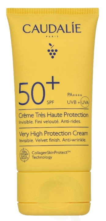 Caudalie Vinosun Protect Very High Protection Face Cream 50 ml i gruppen SKØNHED & HELSE / Hudpleje / Ansigt / Dagcreme hos TP E-commerce Nordic AB (D35870)