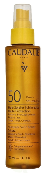 Caudalie Vinosun Protect High Protection Beautifying Sun Oil 150 ml i gruppen SKØNHED & HELSE / Hudpleje / Tanning / Solbeskyttelse hos TP E-commerce Nordic AB (D35872)
