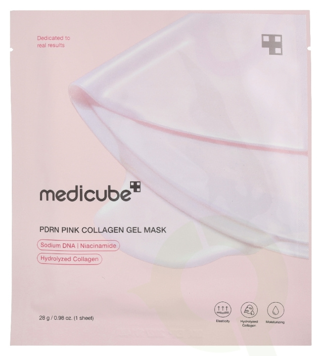 Medicube PDRN Pink Collagen Gel Mask 4 piece 4 sheets i gruppen SKØNHED & HELSE / Hudpleje / Ansigt / Masker hos TP E-commerce Nordic AB (D35911)