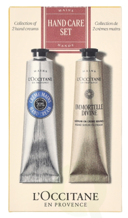 L\'Occitane Hand Care Set 150 ml Hand Cream 75ml/Serum-In-Cream 75ml i gruppen SKØNHED & HELSE / Manicure / pedicure / Håndcreme hos TP E-commerce Nordic AB (D35921)