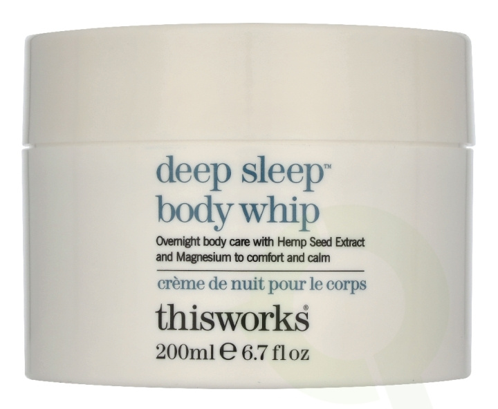 This Works Deep Sleep Body Whip 200 ml i gruppen SKØNHED & HELSE / Hudpleje / Ansigt / Natcreme hos TP E-commerce Nordic AB (D35962)