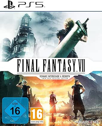 Final Fantasy VII (7) Remake Intergrade and Final Final Fantasy VII Rebirth twin pack (PS5) i gruppen HJEMMEELEKTRONIK / Spilkonsoller og tilbehør / Sony PlayStation 5 / Spil hos TP E-commerce Nordic AB (D36015)