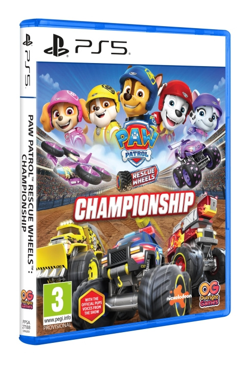 PAW Patrol Rescue Wheels: Championship (PS5) i gruppen HJEMMEELEKTRONIK / Spilkonsoller og tilbehør / Sony PlayStation 5 / Spil hos TP E-commerce Nordic AB (D36045)