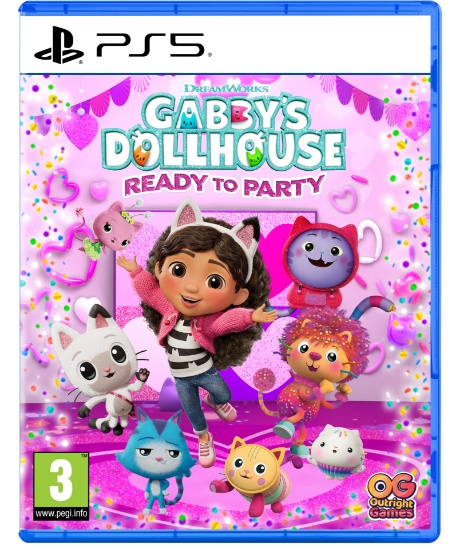 DreamWorks Gabby\'s Dollhouse: Ready to Party (PS5) i gruppen HJEMMEELEKTRONIK / Spilkonsoller og tilbehør / Sony PlayStation 5 / Spil hos TP E-commerce Nordic AB (D36051)