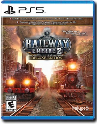 Railway Empire 2 Deluxe Edition (Import) (PS5) i gruppen HJEMMEELEKTRONIK / Spilkonsoller og tilbehør / Sony PlayStation 5 / Spil hos TP E-commerce Nordic AB (D36091)