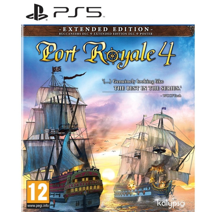 Port Royale 4 (PS5) i gruppen HJEMMEELEKTRONIK / Spilkonsoller og tilbehør / Sony PlayStation 5 / Spil hos TP E-commerce Nordic AB (D36169)