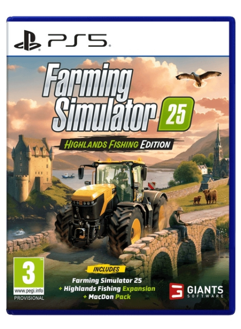 Farming Simulator 25: Highlands Fishing Edition (PS5) i gruppen HJEMMEELEKTRONIK / Spilkonsoller og tilbehør / Sony PlayStation 5 / Spil hos TP E-commerce Nordic AB (D36186)
