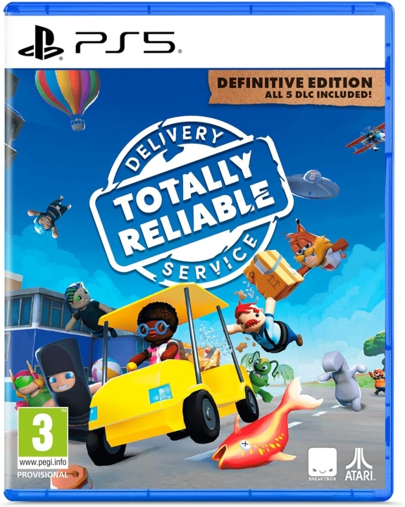Totally Reliable Delivery Service Definitive Edition (PS5) i gruppen HJEMMEELEKTRONIK / Spilkonsoller og tilbehør / Sony PlayStation 5 / Spil hos TP E-commerce Nordic AB (D36253)