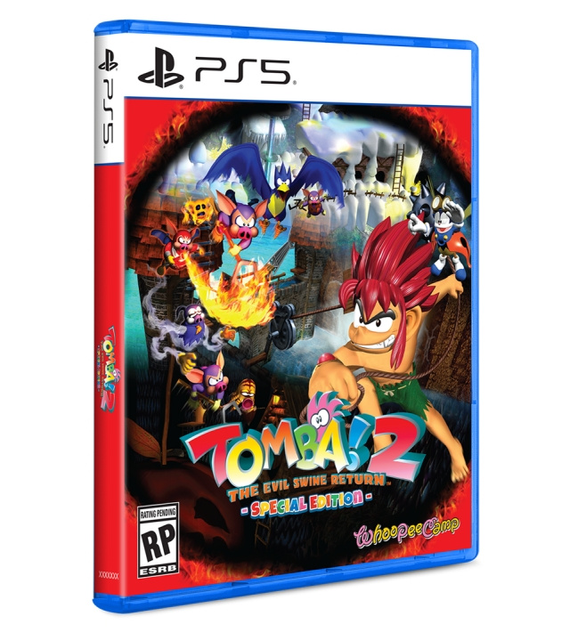 Tomba! 2: The Evil Swine Return Remastered (Limited Run) (Import) (PS5) i gruppen HJEMMEELEKTRONIK / Spilkonsoller og tilbehør / Sony PlayStation 5 / Spil hos TP E-commerce Nordic AB (D36332)