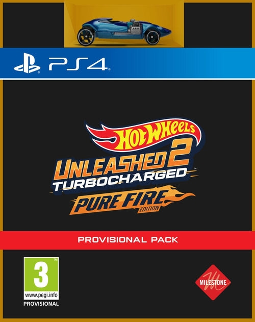 Milestone Hot Wheels Unleashed 2: Turbocharged (Pure Fire Edition) i gruppen HJEMMEELEKTRONIK / Spilkonsoller og tilbehør / Sony PlayStation 4 / Spil hos TP E-commerce Nordic AB (D36350)