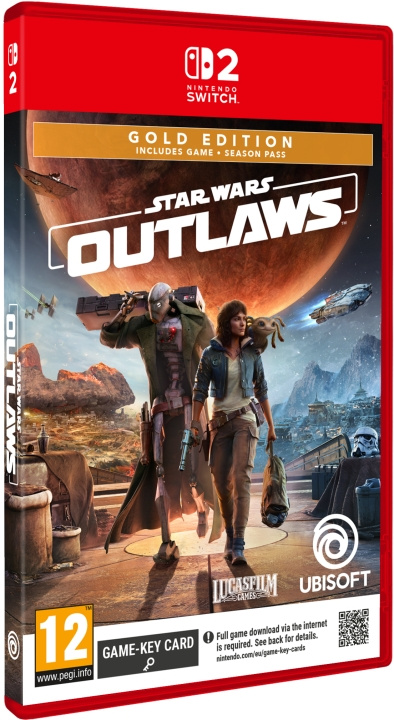 Ubisoft Star Wars Outlaws (Gold Edition) i gruppen HJEMMEELEKTRONIK / Spilkonsoller og tilbehør / Nintendo Switch 2 / Spil hos TP E-commerce Nordic AB (D36367)