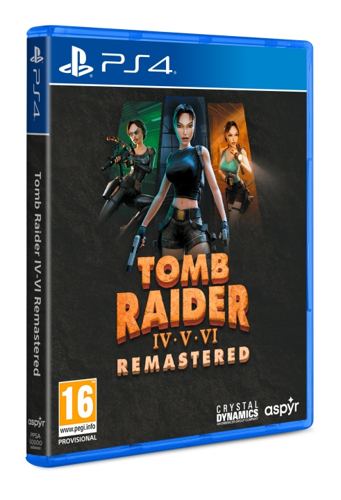 U&I Entertainment Tomb Raider IV-VI Remastered Starring Laracroft i gruppen HJEMMEELEKTRONIK / Spilkonsoller og tilbehør / Sony PlayStation 4 / Spil hos TP E-commerce Nordic AB (D36368)
