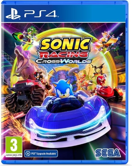 Sega Sonic Racing: Crossworlds i gruppen HJEMMEELEKTRONIK / Spilkonsoller og tilbehør / Sony PlayStation 4 / Spil hos TP E-commerce Nordic AB (D36372)