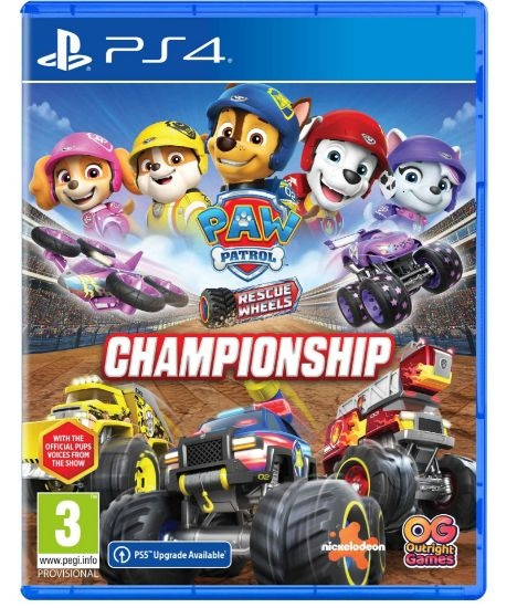 Bandai Namco PAW Patrol Rescue Wheels: Championship i gruppen HJEMMEELEKTRONIK / Spilkonsoller og tilbehør / Sony PlayStation 4 / Spil hos TP E-commerce Nordic AB (D36376)