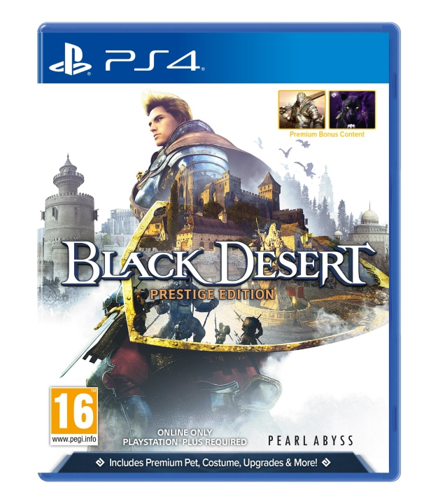 Pearl Abyss Black Desert: Prestige Edition i gruppen HJEMMEELEKTRONIK / Spilkonsoller og tilbehør / Sony PlayStation 4 / Spil hos TP E-commerce Nordic AB (D36422)