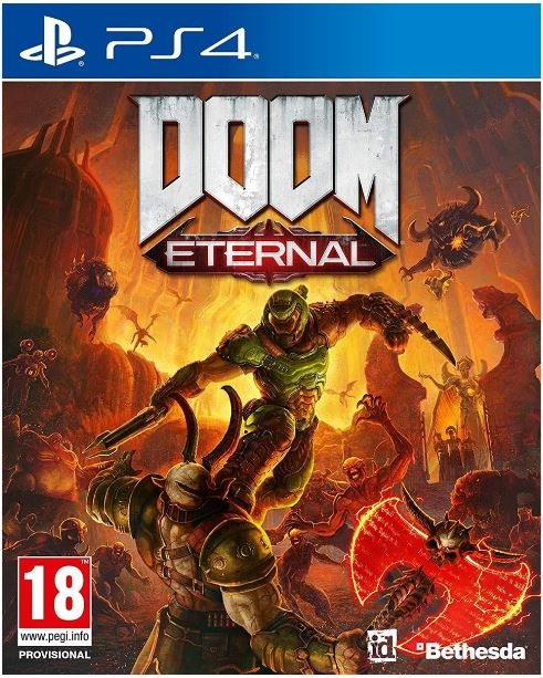Limited Run DOOM Eternal i gruppen HJEMMEELEKTRONIK / Spilkonsoller og tilbehør / Sony PlayStation 4 / Spil hos TP E-commerce Nordic AB (D36445)