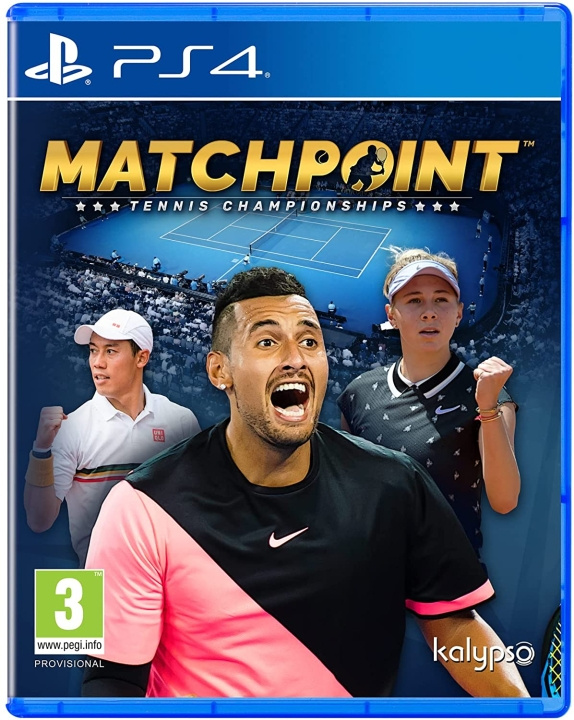 Kalypso Matchpoint: Tennis Championships - Legends Edition i gruppen HJEMMEELEKTRONIK / Spilkonsoller og tilbehør / Sony PlayStation 4 / Spil hos TP E-commerce Nordic AB (D36481)
