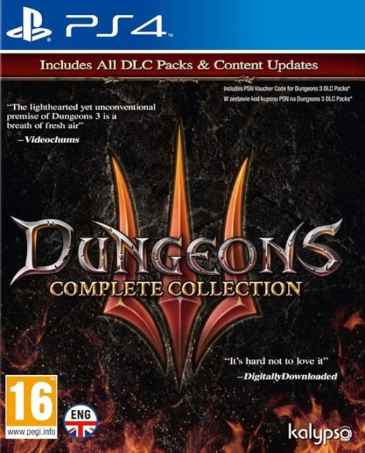 Kalypso Dungeons 3 Complete Collection (DE/Multi in Game) i gruppen HJEMMEELEKTRONIK / Spilkonsoller og tilbehør / Sony PlayStation 4 / Spil hos TP E-commerce Nordic AB (D36485)