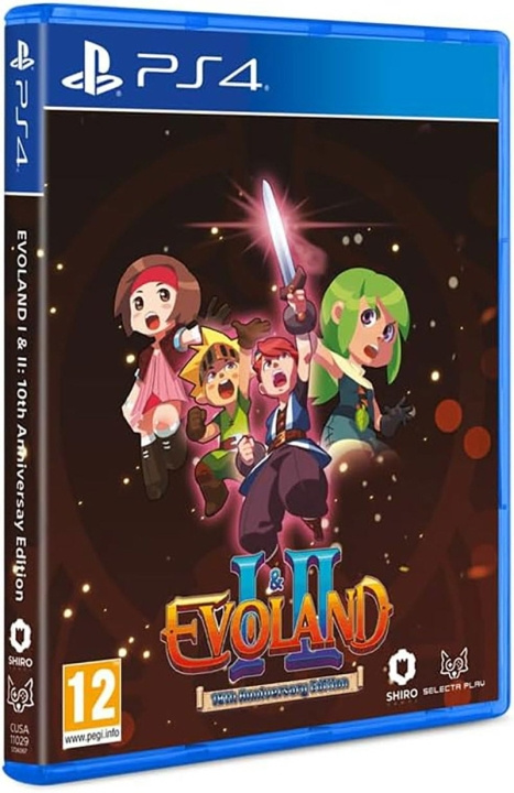 Selecta Play Evoland 1 and 2 - 10th Anniversary Edition i gruppen HJEMMEELEKTRONIK / Spilkonsoller og tilbehør / Sony PlayStation 4 / Spil hos TP E-commerce Nordic AB (D36499)