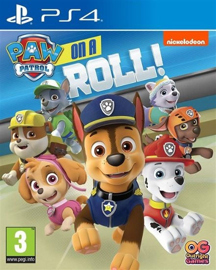 Outright Games Paw Patrol: On a Roll! i gruppen HJEMMEELEKTRONIK / Spilkonsoller og tilbehør / Sony PlayStation 4 / Spil hos TP E-commerce Nordic AB (D36507)