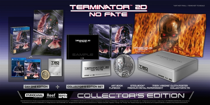 Reef Terminator 2D: No Fate (Collector\'s Edition) i gruppen HJEMMEELEKTRONIK / Spilkonsoller og tilbehør / Sony PlayStation 4 / Spil hos TP E-commerce Nordic AB (D36521)