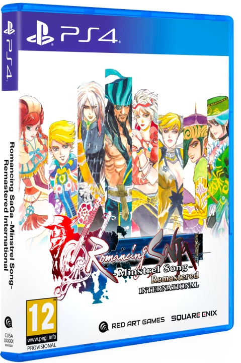 Square Enix Romancing SaGa -Minstrel Song- Remastered International i gruppen HJEMMEELEKTRONIK / Spilkonsoller og tilbehør / Sony PlayStation 4 / Spil hos TP E-commerce Nordic AB (D36523)