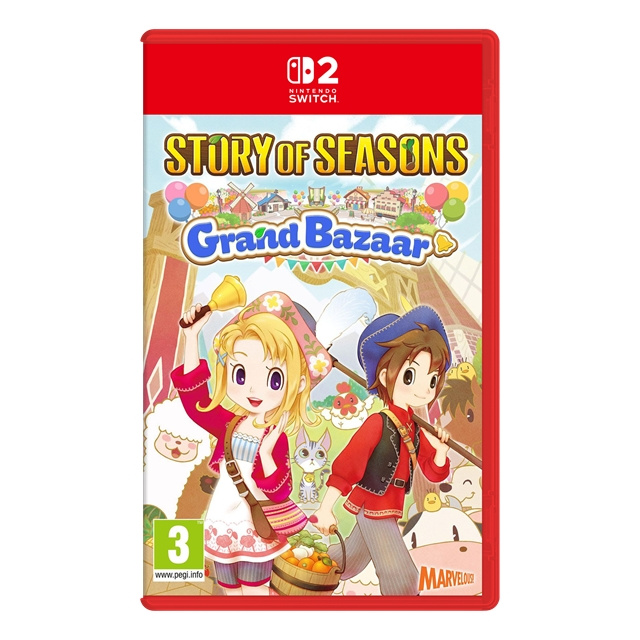 Marvelous Story of Seasons: Grand Bazaar i gruppen HJEMMEELEKTRONIK / Spilkonsoller og tilbehør / Nintendo Switch 2 / Spil hos TP E-commerce Nordic AB (D36539)