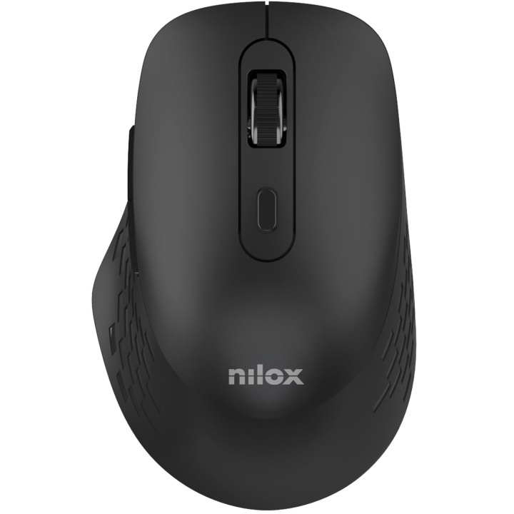 Nilox Trådlös mus Dual Mode (BT + 2,4 GHz) Silent Svart i gruppen COMPUTERTILBEHØR / Mus og tastatur / Mus hos TP E-commerce Nordic AB (D36557)