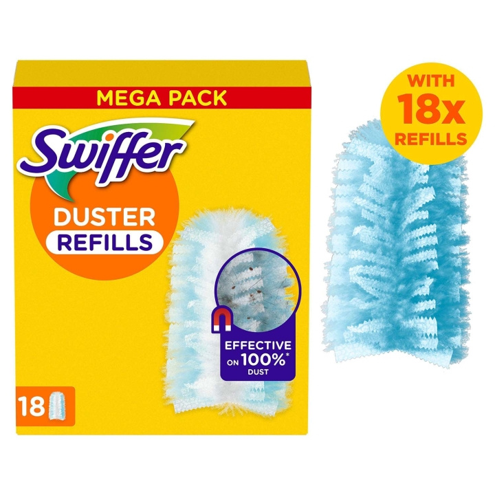 Swiffer Dammvippa refiller 18st i gruppen HJEM, HUS & HAVE / Rengøringsmidler / Vaskemaskine hos TP E-commerce Nordic AB (D36583)