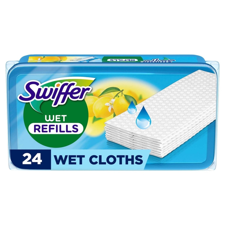 Swiffer Dammvippa refiller 48st 2x24 Fuktiga med citrusdoft i gruppen HJEM, HUS & HAVE / Rengøringsmidler / Vaskemaskine hos TP E-commerce Nordic AB (D36587)