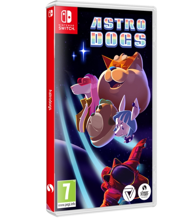 Astrodogs (Limited Run) (Import) (Switch) i gruppen HJEMMEELEKTRONIK / Spilkonsoller og tilbehør / Nintendo Switch / Spil hos TP E-commerce Nordic AB (D36606)